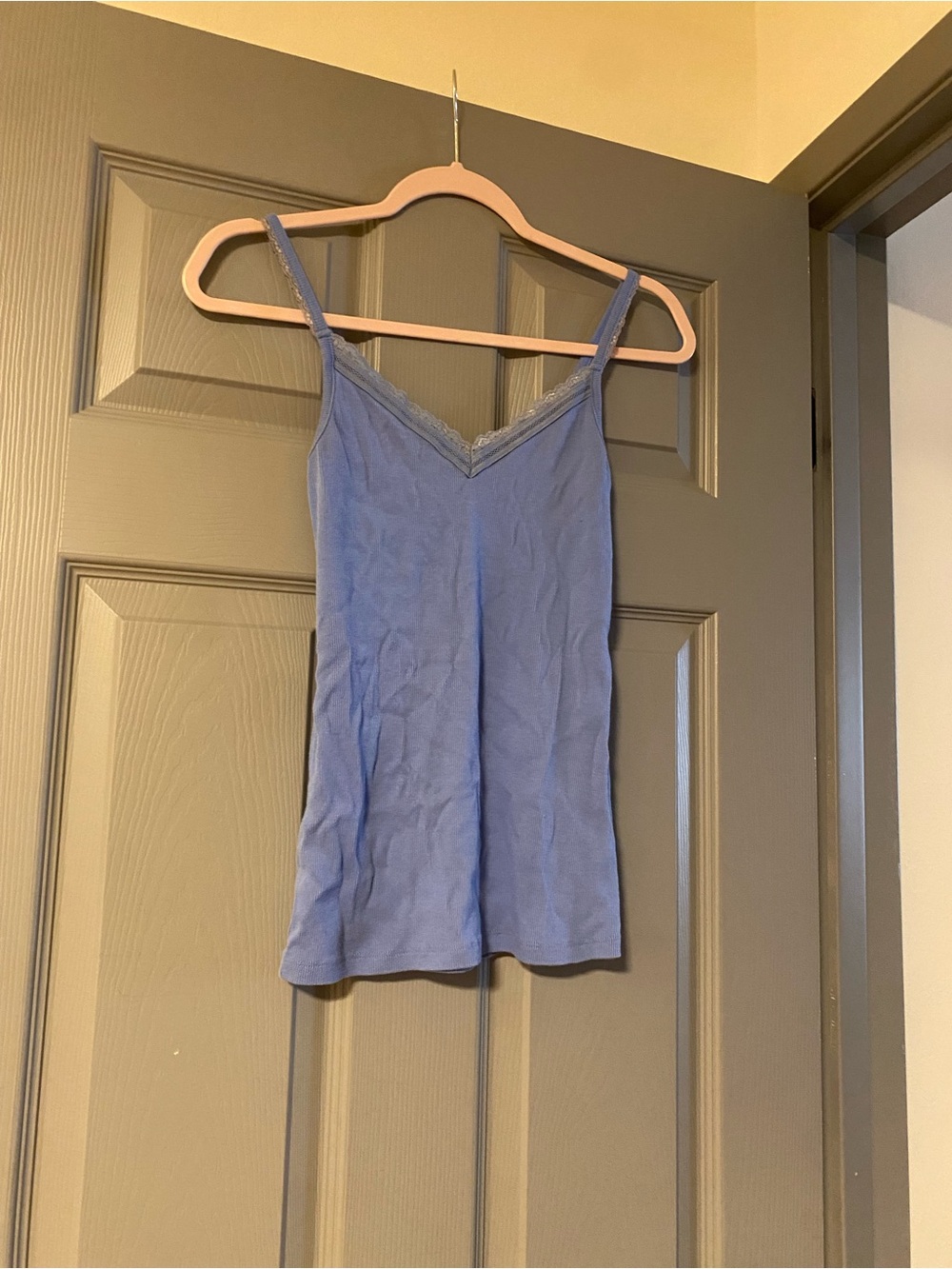 Old Navy Periwinkle Lace-Trim V-Neck Cami